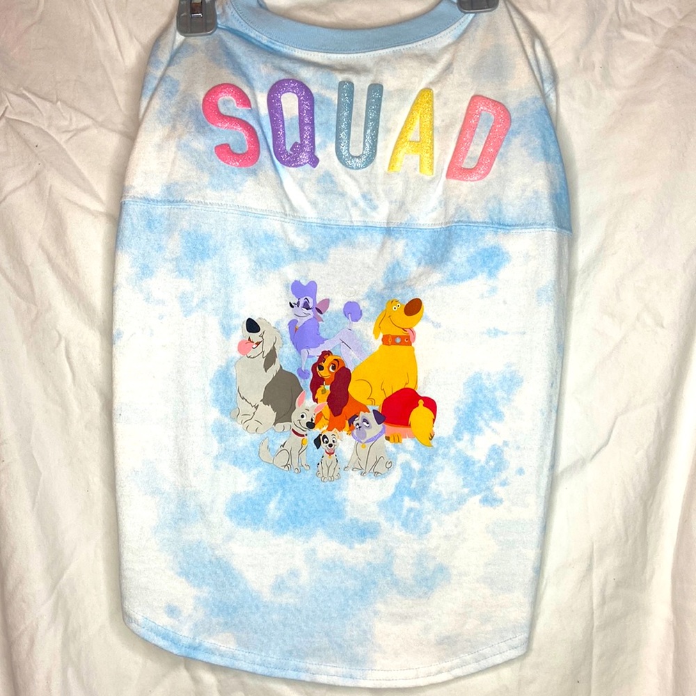 Disney Pets Dogs Spirit Jersey Squad XL - AS NEW WITH TAG (has been tried on)